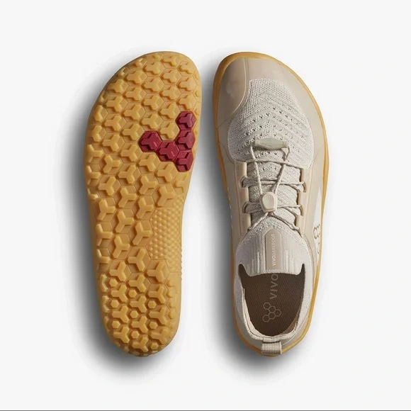 Vivobarefoot Primus Knit Trail Runner in Peyote - Picture 2 of 8